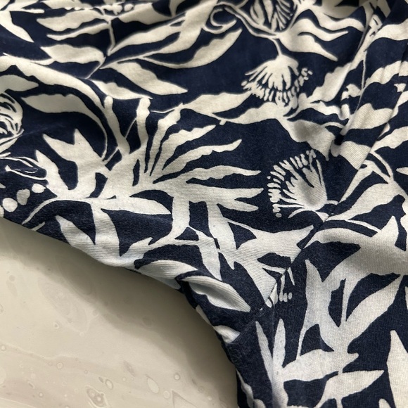 Lilly Pulitzer Norris Navy and White Floral Women's Dress - Picture 8 of 10